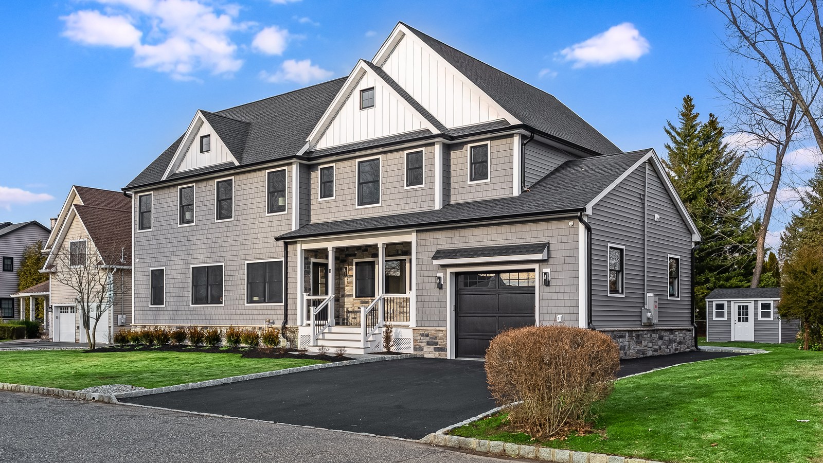 After: 11 Laurel Place, the finished colonial