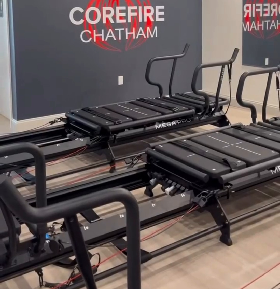 Real Cafone project: COREFIRE Chatham pilates studio build-out